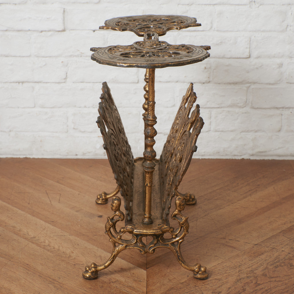 西洋クラシック 鋳鉄製 マガジンラック