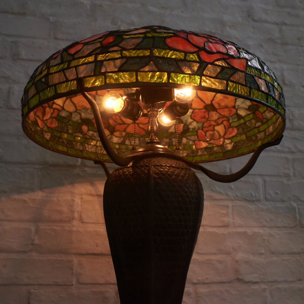 ステンドグラス ティファニーランプ