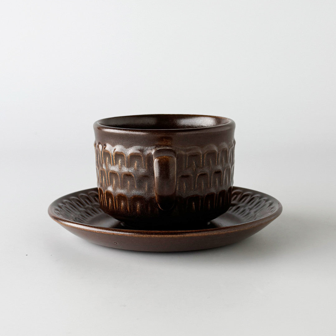 Pennine ペンニン カップ＆ソーサー ブラウン