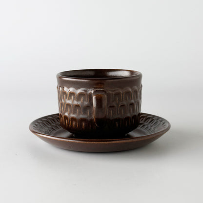 Pennine ペンニン カップ＆ソーサー ブラウン