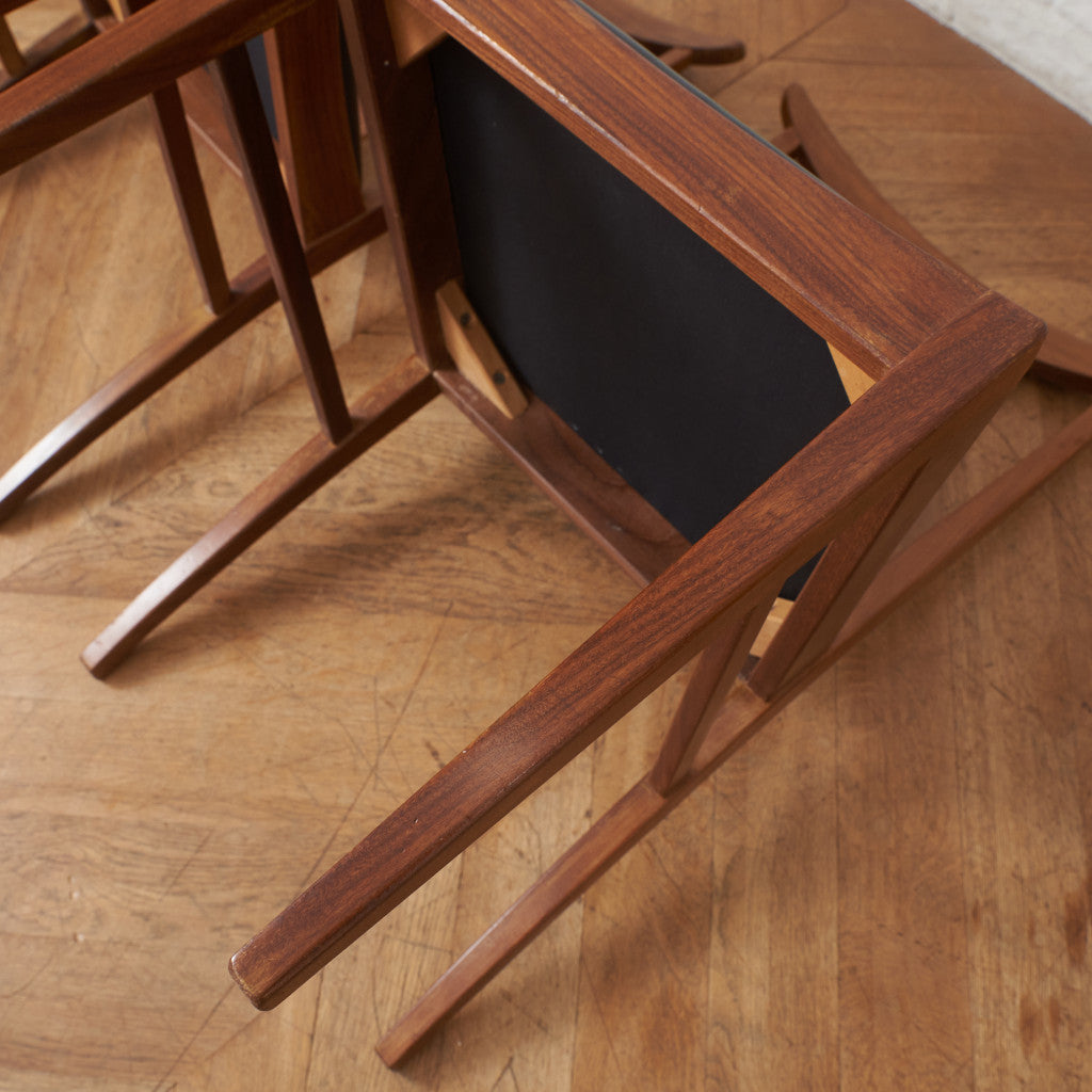 Brazilia ダブルバックチェア 2脚セット / 張替済