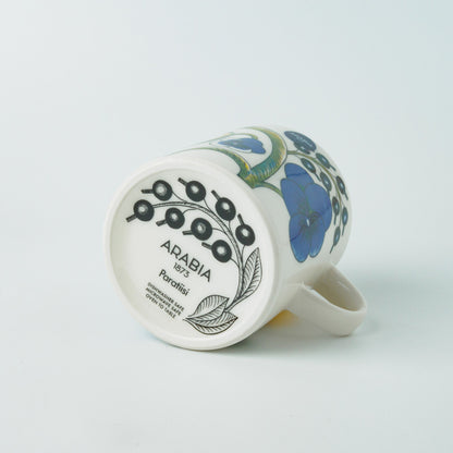 パラティッシ マグカップ 240ml ブルー&イエロー