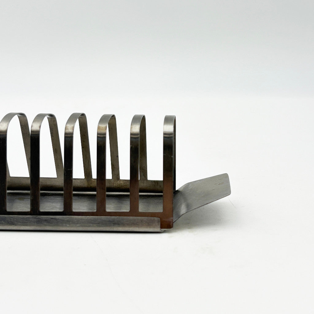 英国ヴィンテージ ステンレス トーストラック