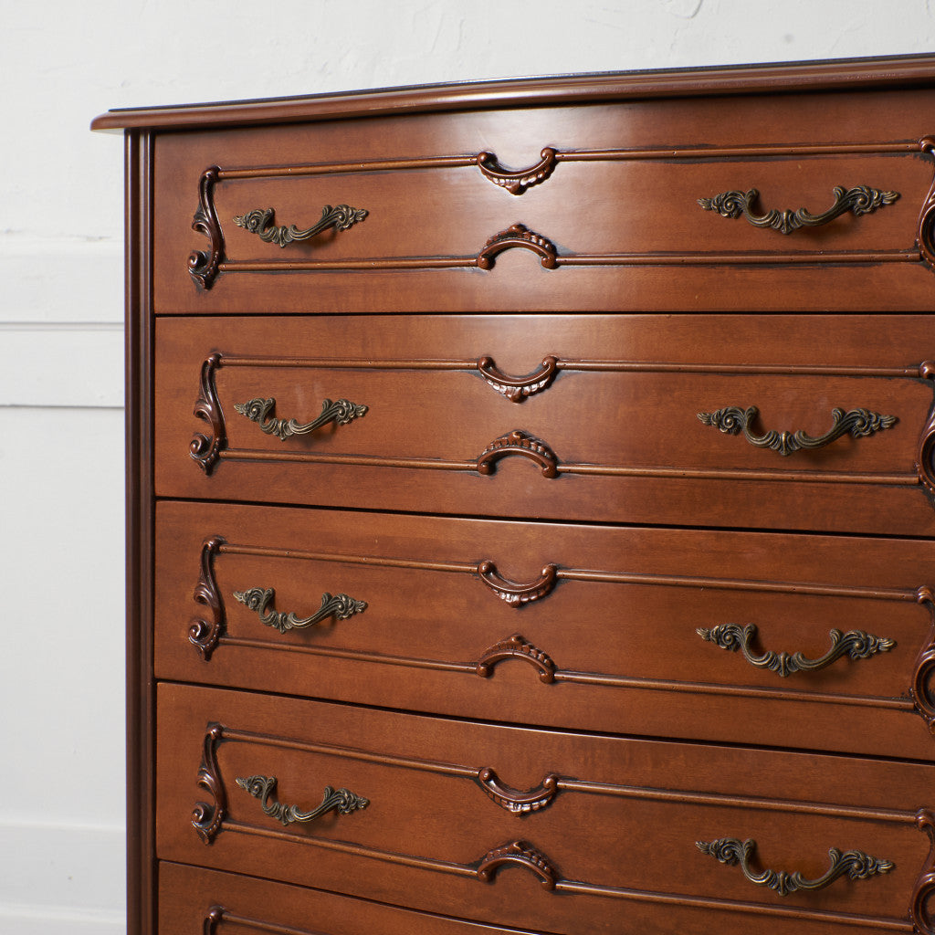 イタリア製 5段チェスト