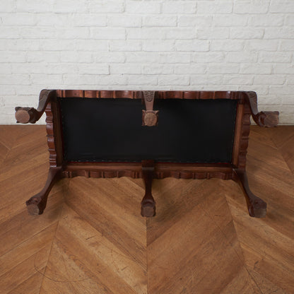 英国クラシック スツール / 張替済