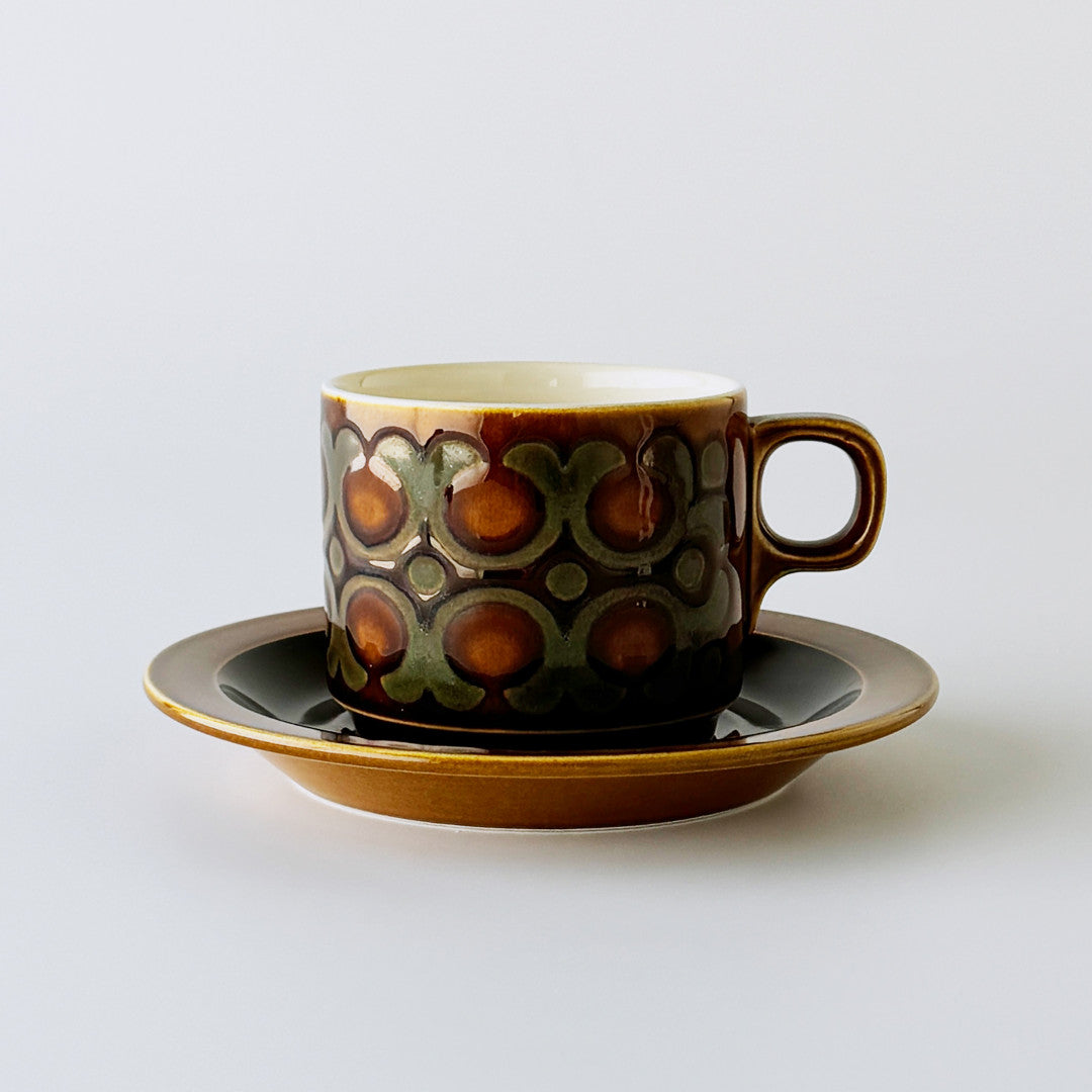 BRONTE ブロンテ カップ＆ソーサー｜ホーンジー Hornsea Pottery