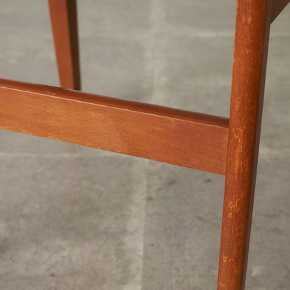 英国ヴィンテージ ダイニングチェア / 張替済