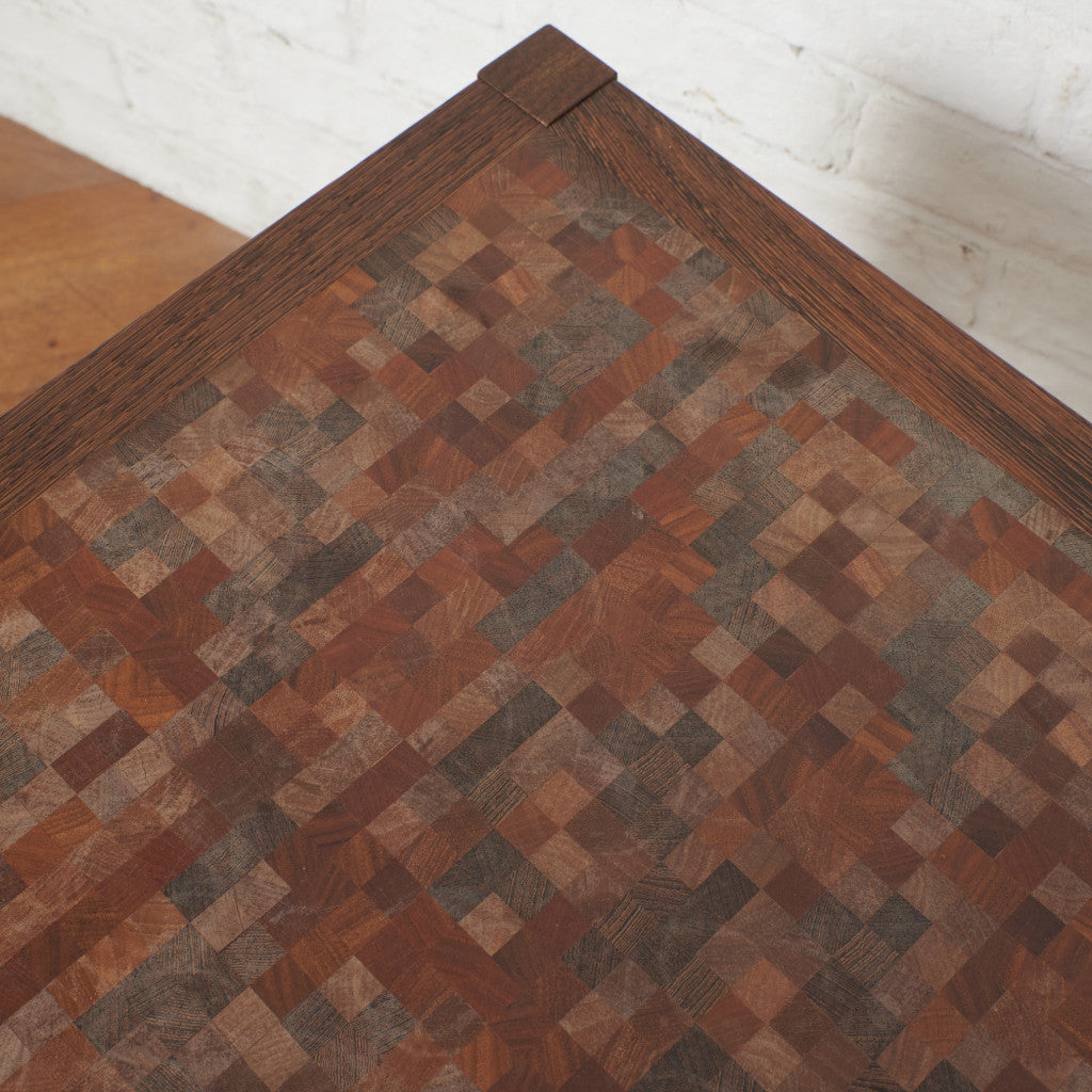 寄木サイドテーブル