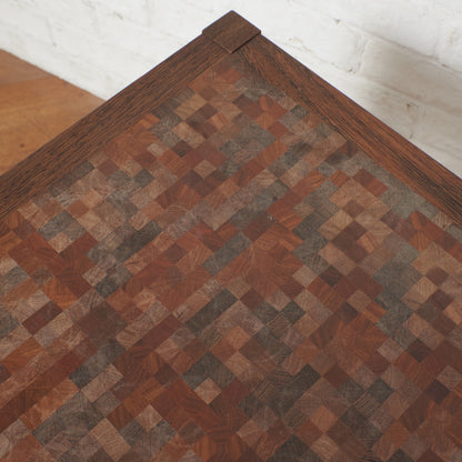 寄木サイドテーブル