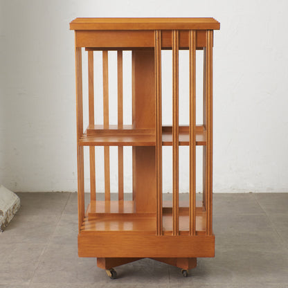 英国クラシック リボルビングブックケース