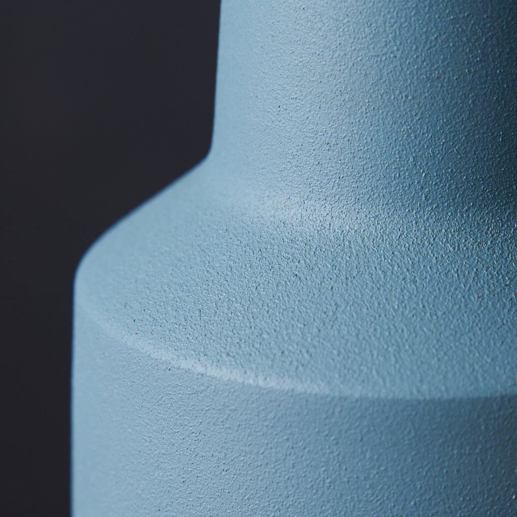 アイアンフラワーベース ニュアンスブルー