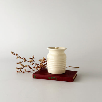 ヴィンテージ 蓋付きジャー