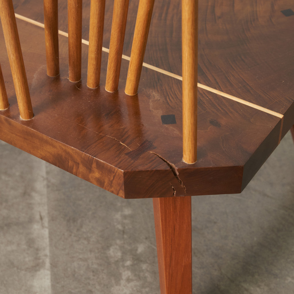 作家物 無垢材 ベンチ