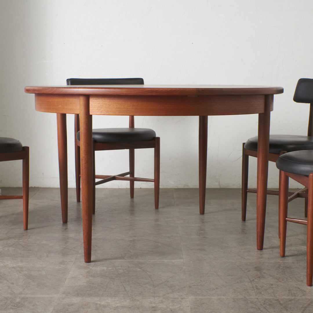 エクステンション ラウンドダイニングテーブル