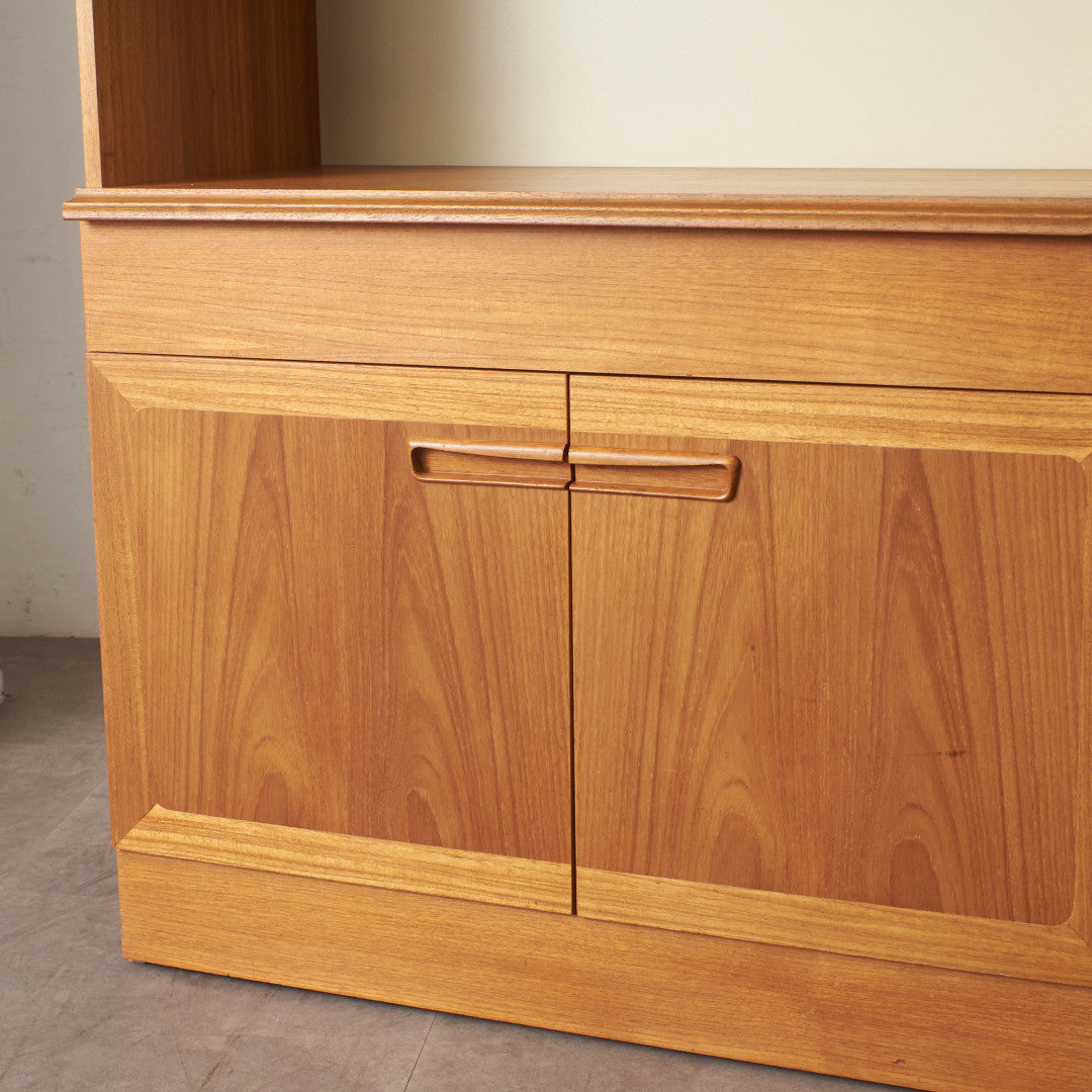 英国ヴィンテージ ウォールユニットシェルフ