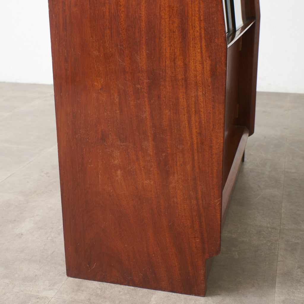 英国ヴィンテージ ガラスキャビネット