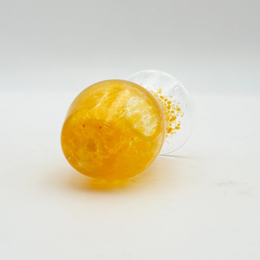 英国ヴィンテージ ガラス フラワーベース