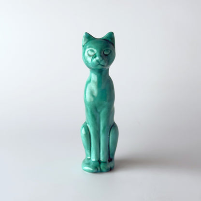 英国ヴィンテージ 猫のオブジェ