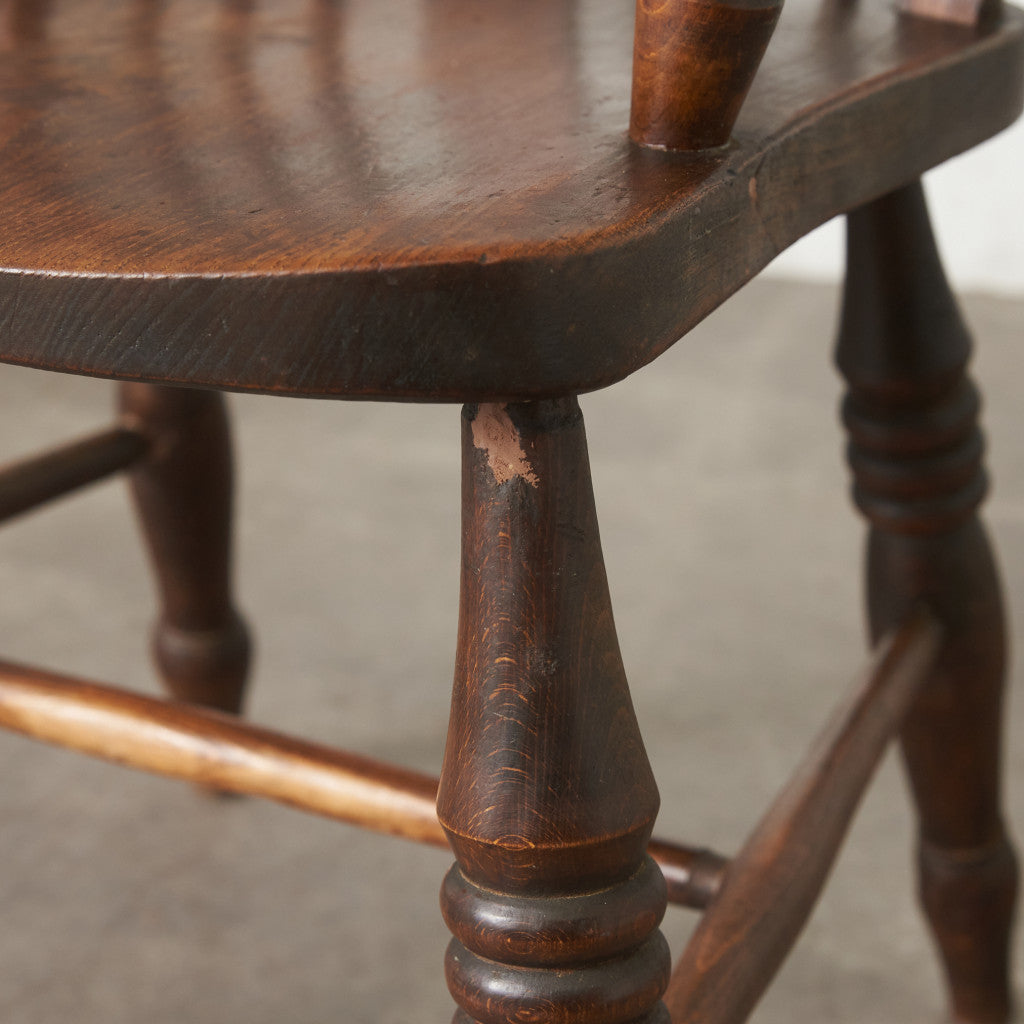 英国アンティーク ホイールバックウィンザーアームチェア｜rocca rocca