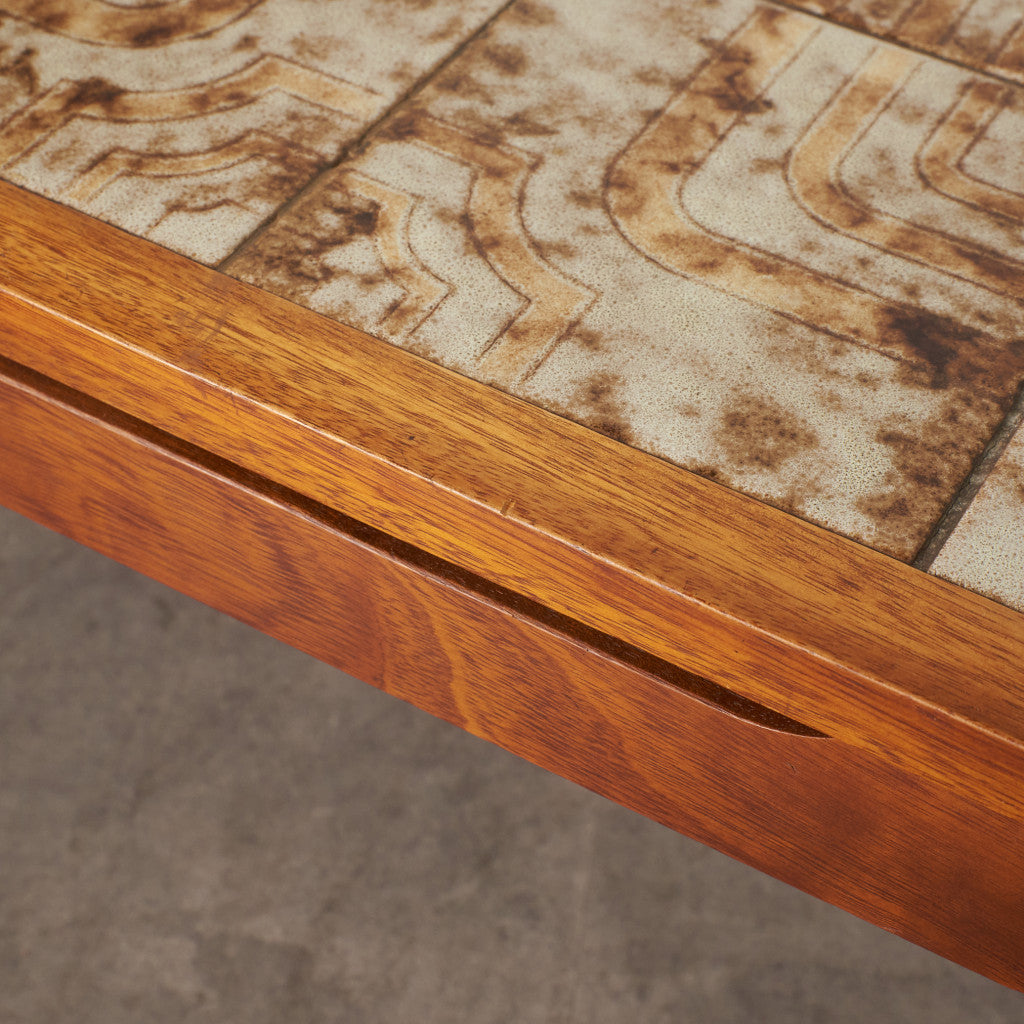 デンマークヴィンテージ タイルトップ コーヒーテーブル