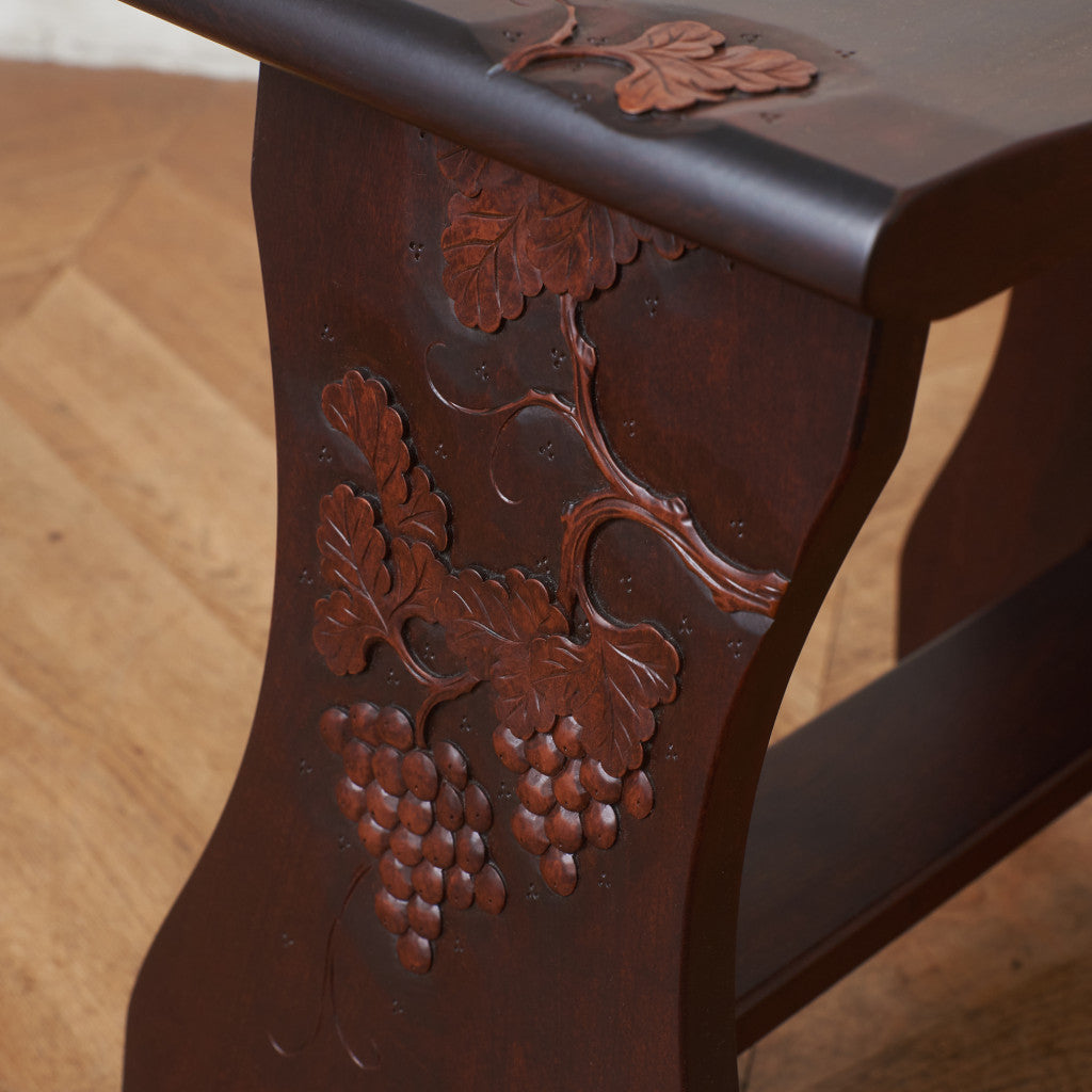 葡萄彫刻 スツール – rocca rocca