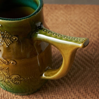 German Art Pottery フラワーベース