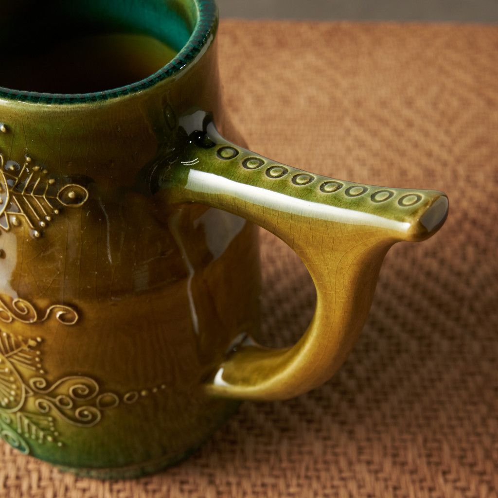 German Art Pottery フラワーベース