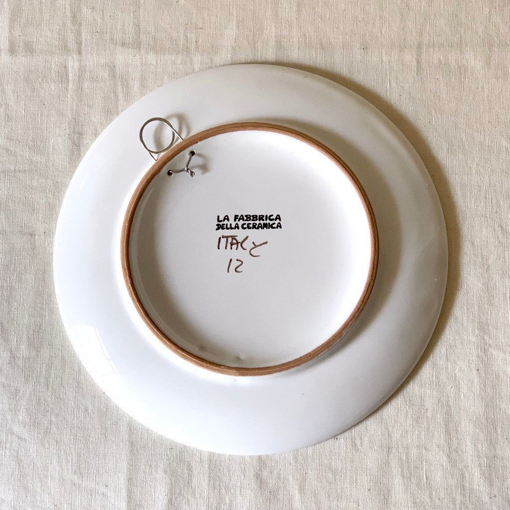 Susannna de Simone 絵皿 19cm カラフル