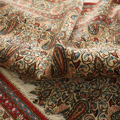 ウール製 手織り 絨毯