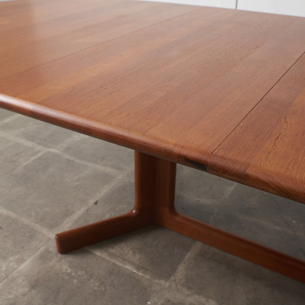 デンマーク エクステンション オーバルダイニングテーブル