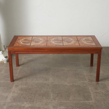 デンマーク ヴィンテージ タイルトップコーヒーテーブル