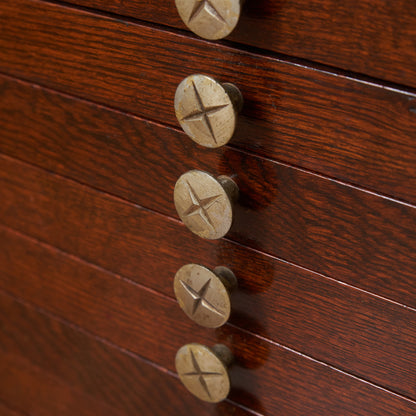 ジャパンヴィンテージ 古い木製 サイドボード