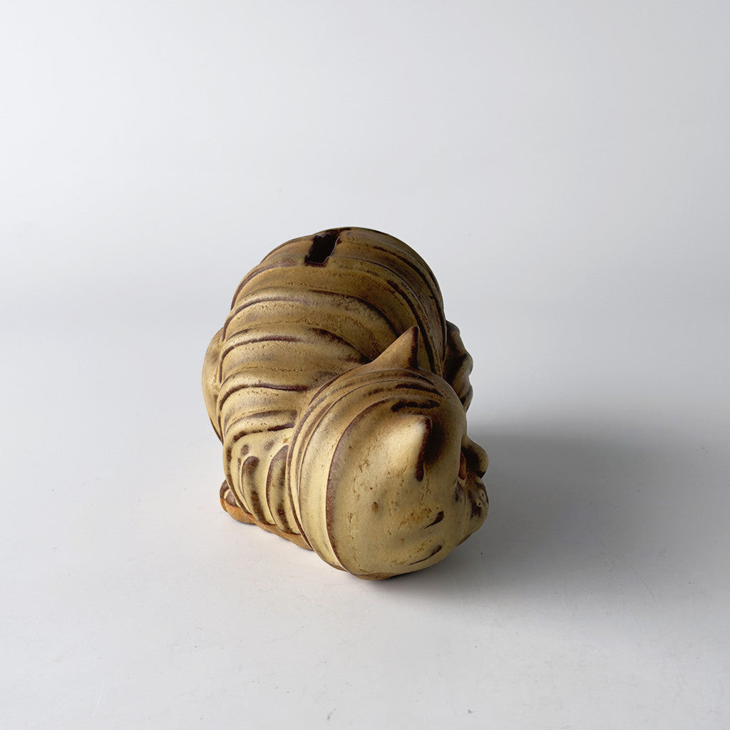 英国ヴィンテージ 猫の貯金箱