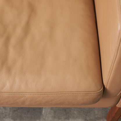 ETON 本革張り 2人掛けソファ