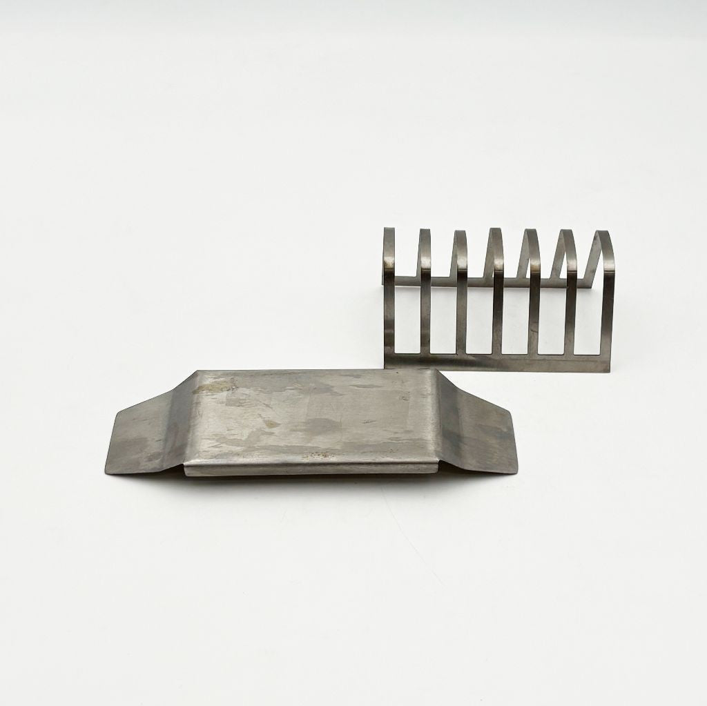 英国ヴィンテージ ステンレス トーストラック