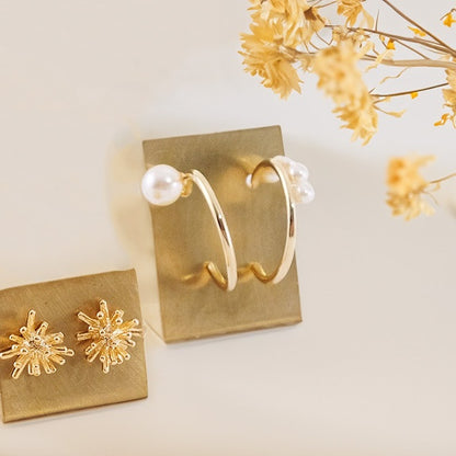 真鍮 ピアスホルダー Lサイズ