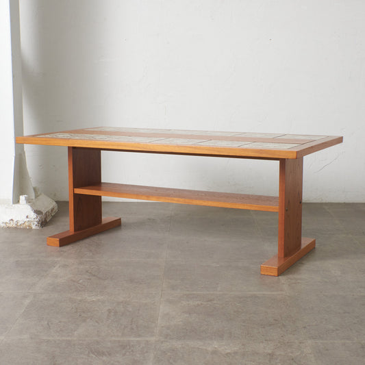 ヴィンテージ タイルトップ コーヒーテーブル