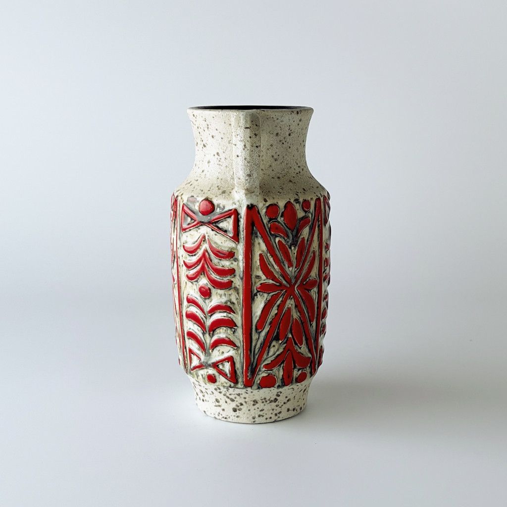 German Art Pottery フラワーベース