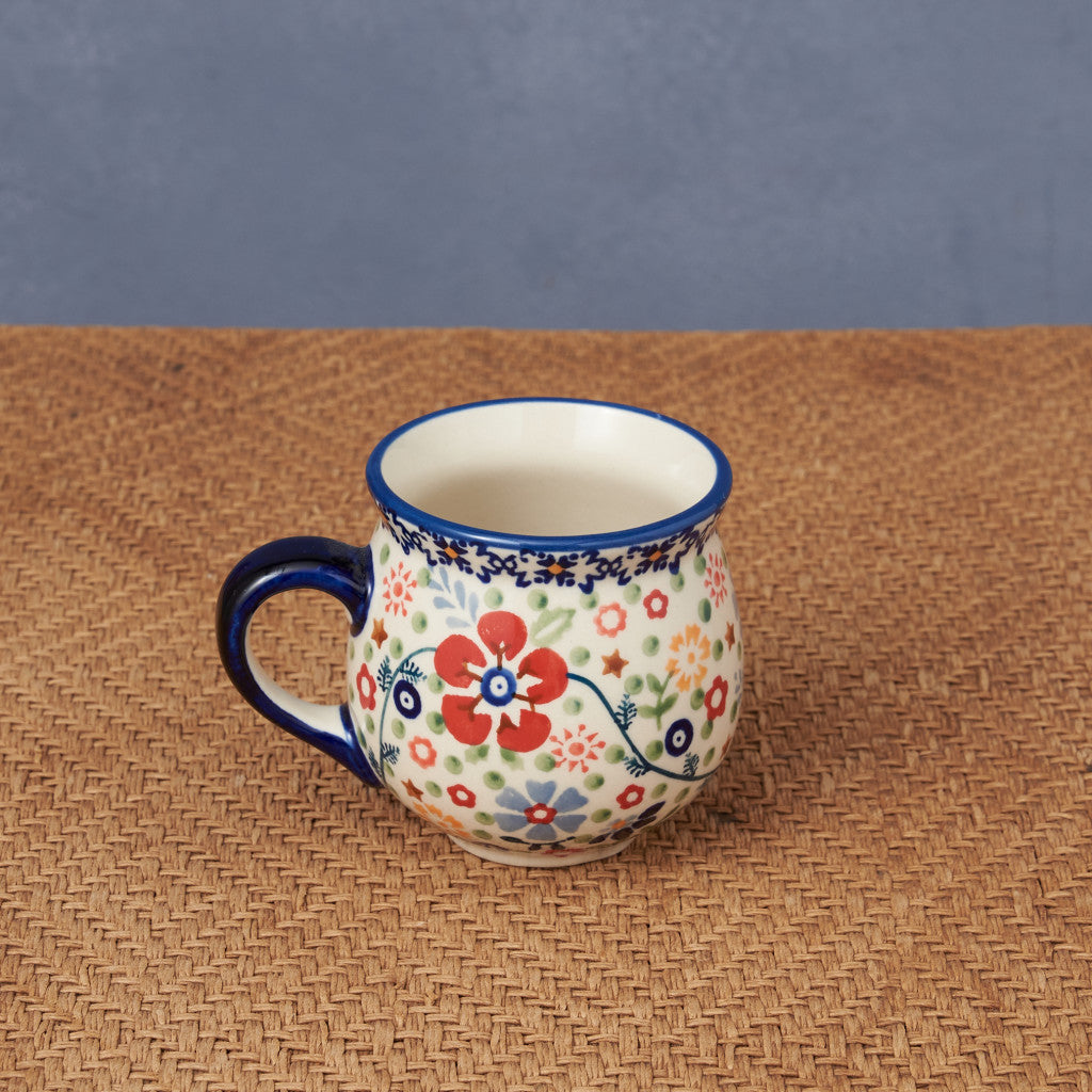 ポーリッシュポタリー マグカップ レッド