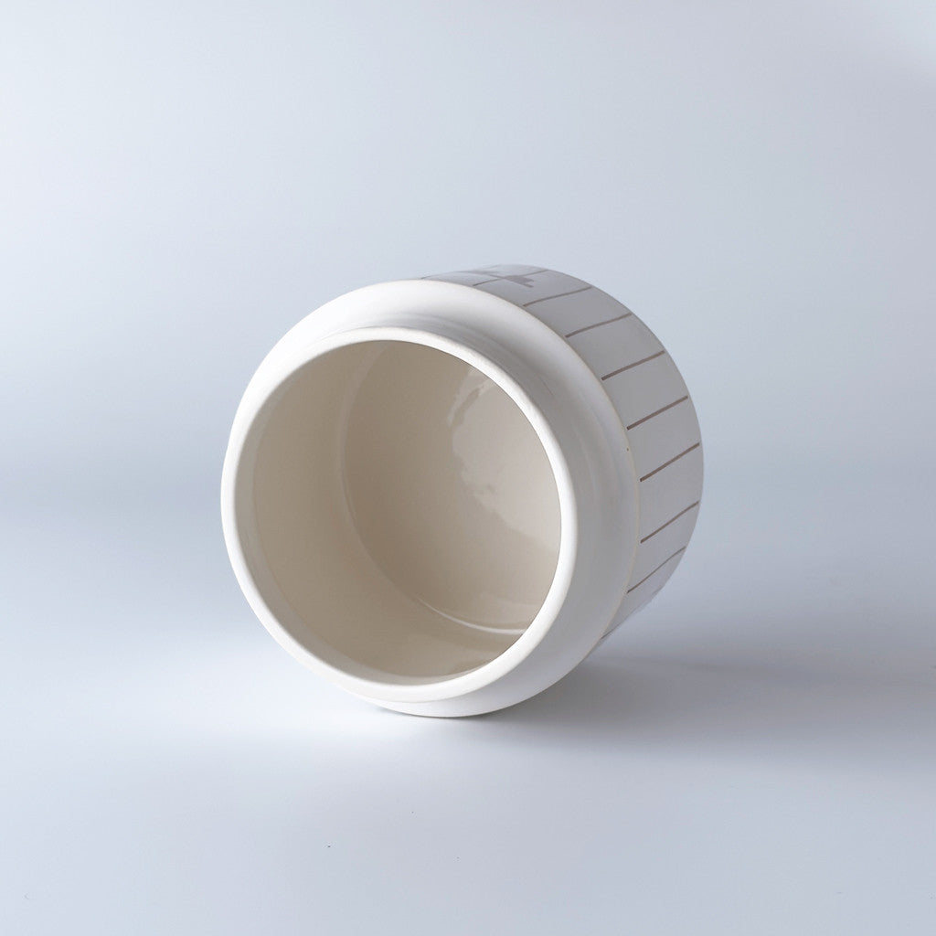 STRIPE ストライプ キャニスター "TEA"