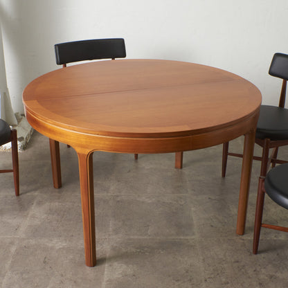 エクステンション ラウンド ダイニングテーブル