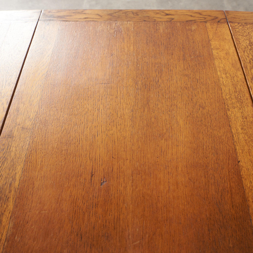 英国アンティーク ドロップリーフ ティートローリー