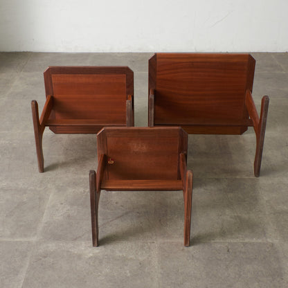 タイルトップ ネストテーブル (3585D)