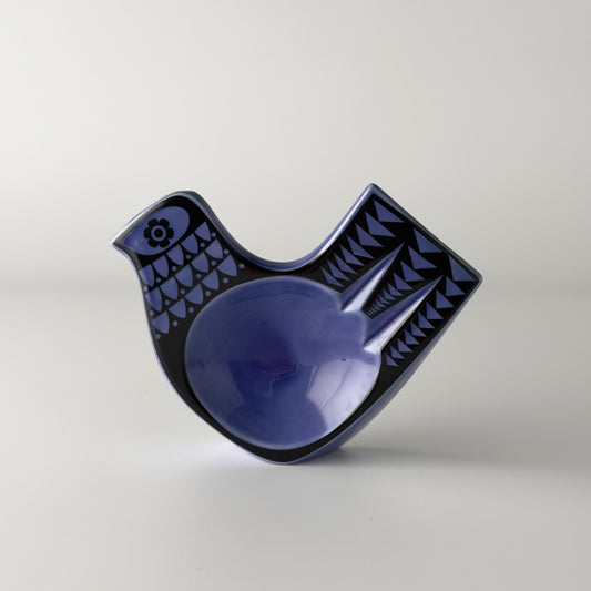 Hornsea Bird Dish small Blue