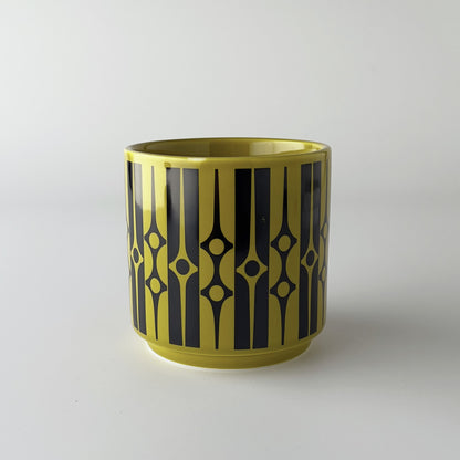 Hornsea プランターカバー M Geo Chartreuse