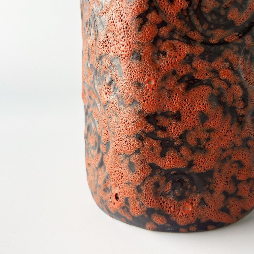 西ドイツ ヴィンテージ Fat lava フラワーベース