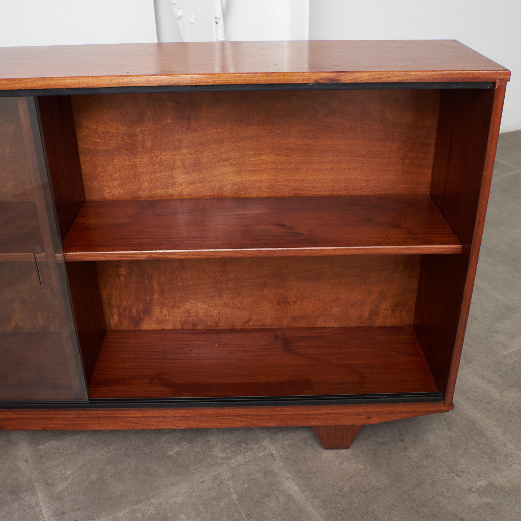 英国ヴィンテージ ナローブックケース