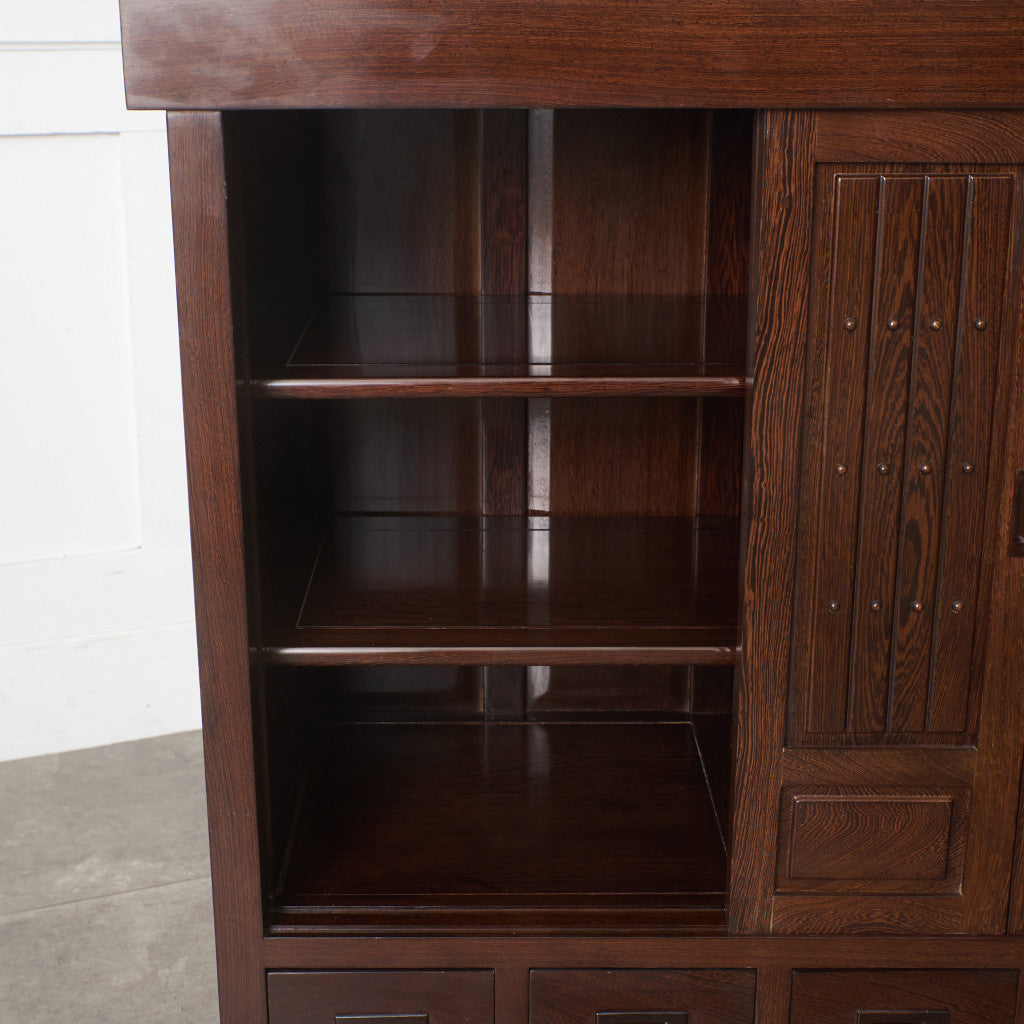 鉄刀木 水屋箪笥