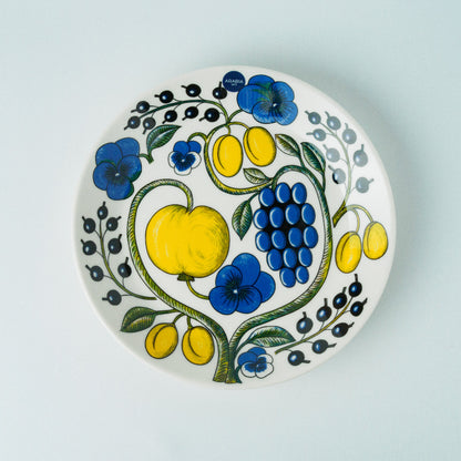 パラティッシ プレート 21cm ブルー&イエロー