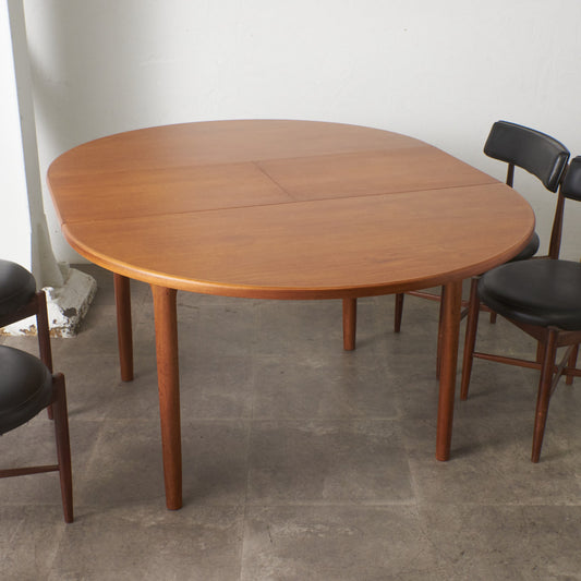 エクステンション ラウンドダイニングテーブル